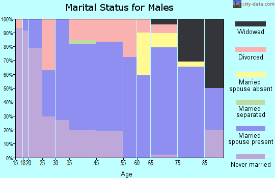 Sheldon marital status for males