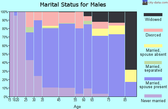 Swansea marital status for males