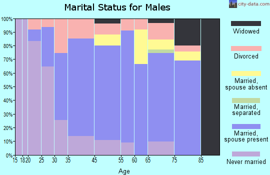 Toluca marital status for males