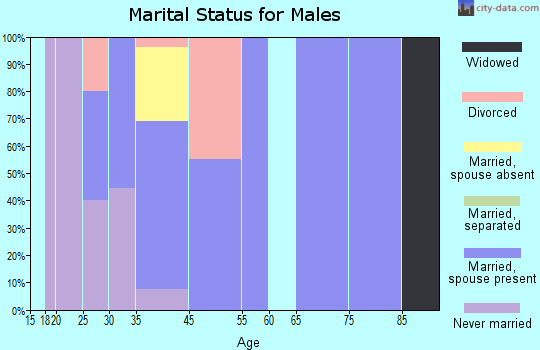 Waggoner marital status for males
