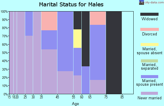 Kaltag marital status for males
