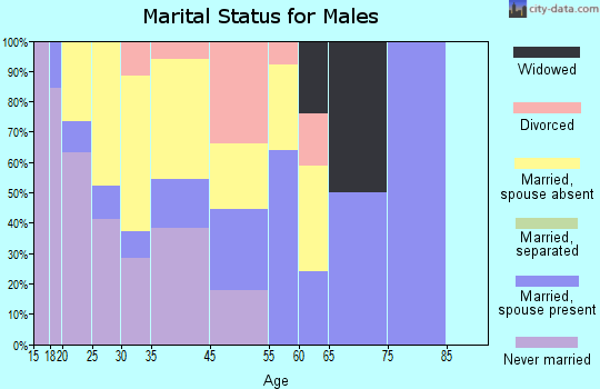King Cove marital status for males