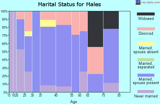 Francisco marital status for males
