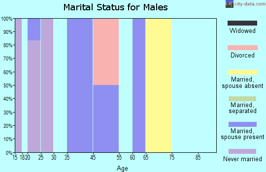 Kobuk marital status for males