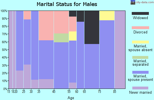 Gosport marital status for males