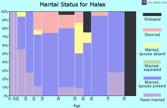 Hamlet marital status for males