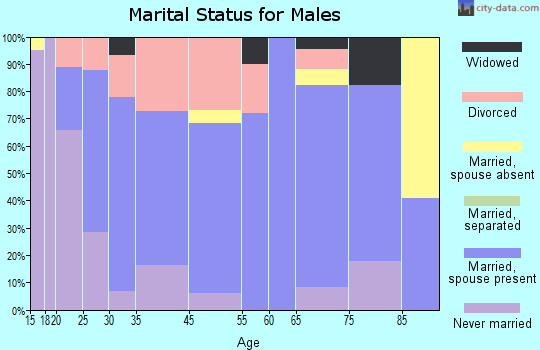 Jasonville marital status for males