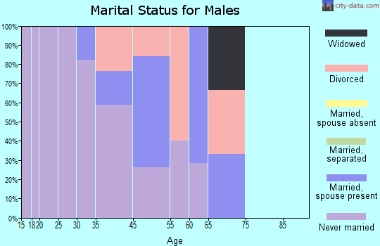 Koyuk marital status for males