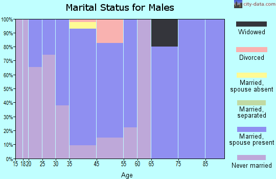 Kwethluk marital status for males