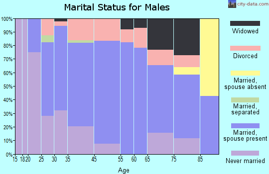 Mitchell marital status for males