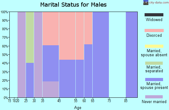 Norway marital status for males