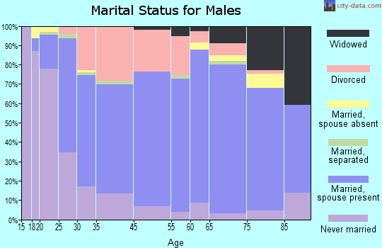 Peru marital status for males