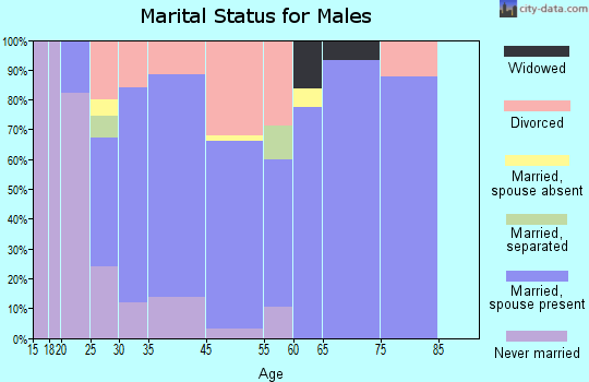 Porter marital status for males