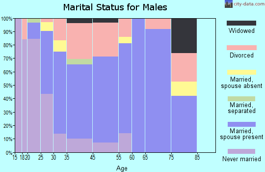 Syracuse marital status for males