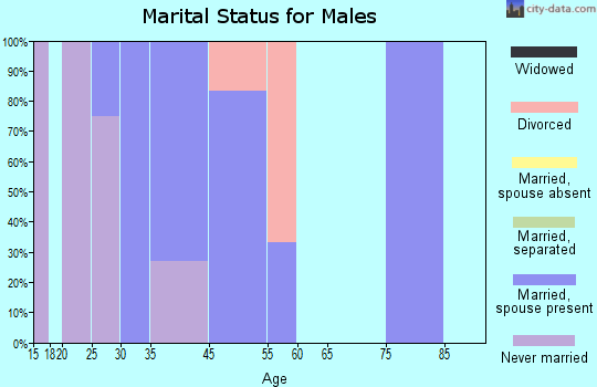 Barnum marital status for males