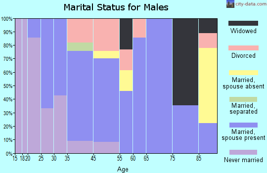 Bayard marital status for males
