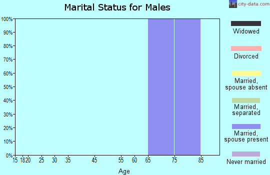 Beaconsfield marital status for males