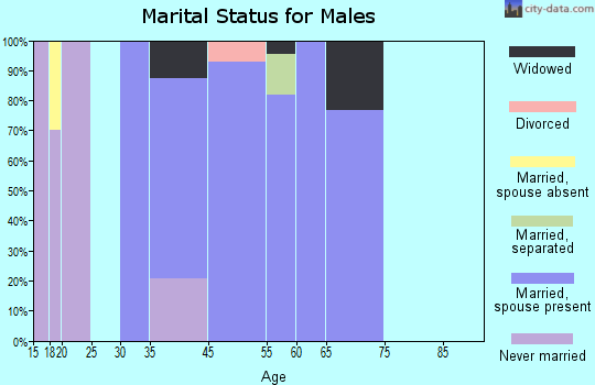 Bertram marital status for males