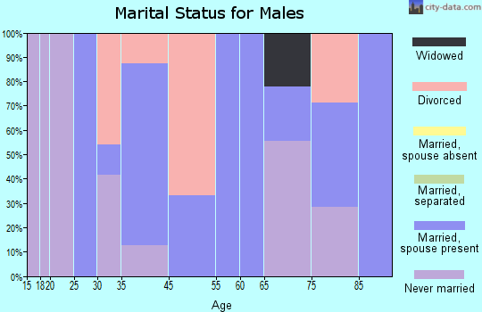 Chelsea marital status for males