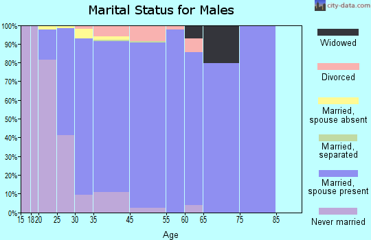 Clive marital status for males