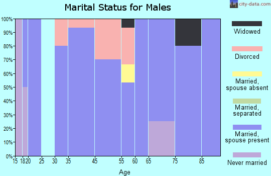 Fenton marital status for males