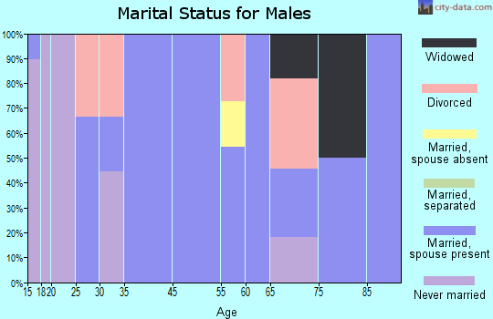Kellerton marital status for males
