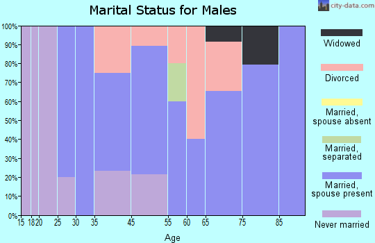 Lehigh marital status for males