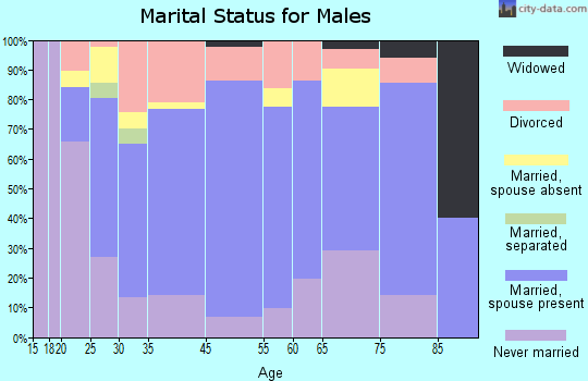Lenox marital status for males