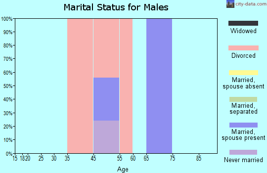 Point MacKenzie marital status for males