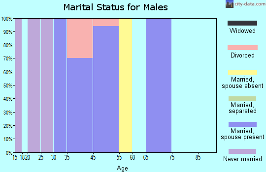 Port Alsworth marital status for males