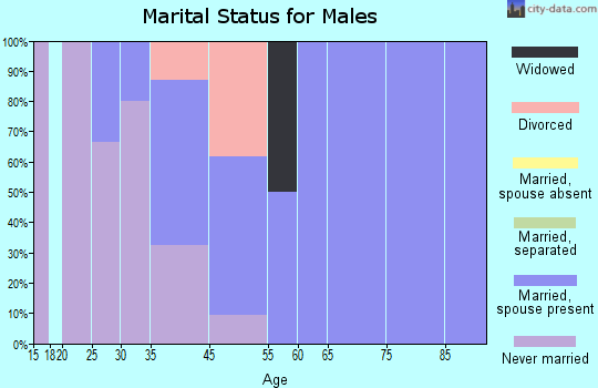 Marathon marital status for males