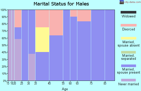Mingo marital status for males