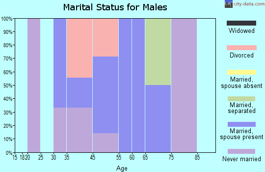 Morley marital status for males