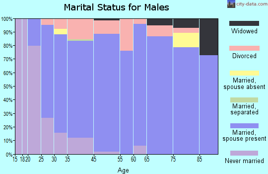 Ogden marital status for males
