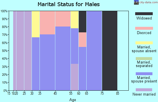 Patterson marital status for males