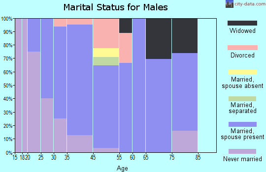 Plymouth marital status for males