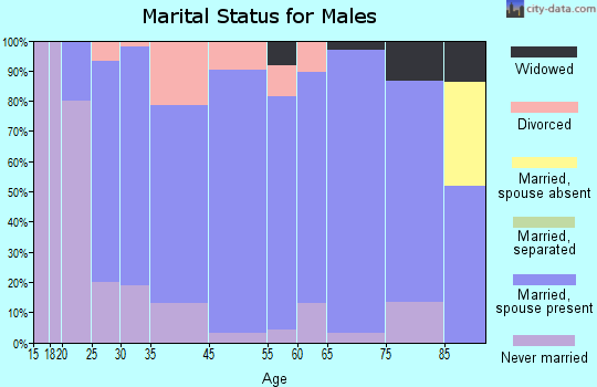 Reinbeck marital status for males