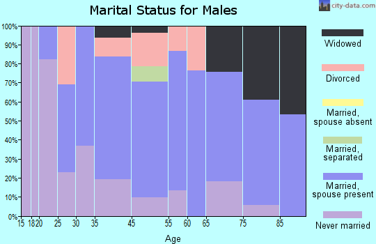 Ruthven marital status for males