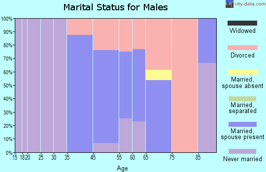 Seldovia marital status for males