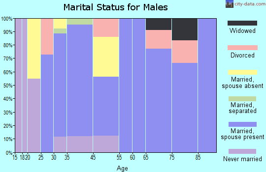 Shelby marital status for males