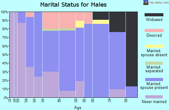Stuart marital status for males