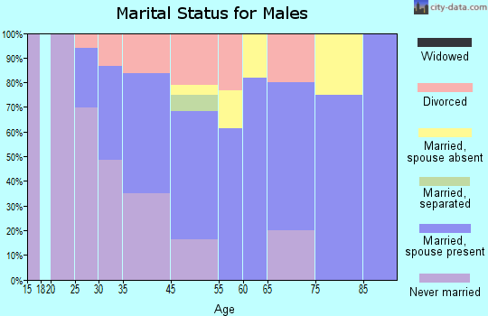 Skagway marital status for males
