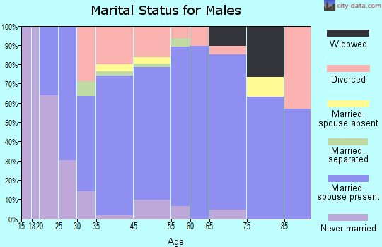 Wapello marital status for males