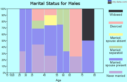 Slana marital status for males