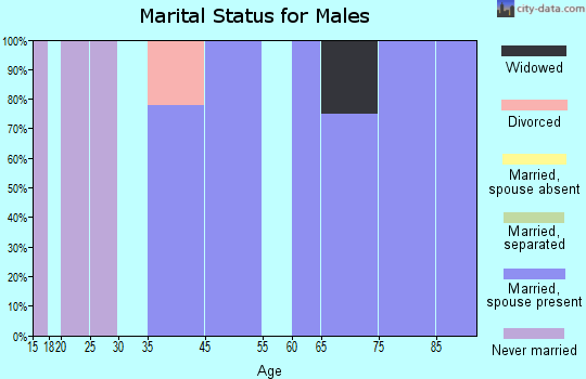 Webster marital status for males