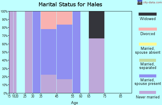 Willey marital status for males