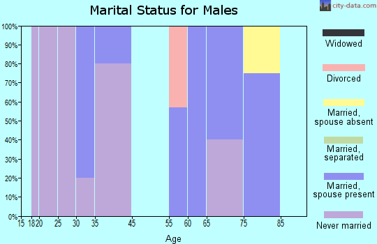 Alton marital status for males