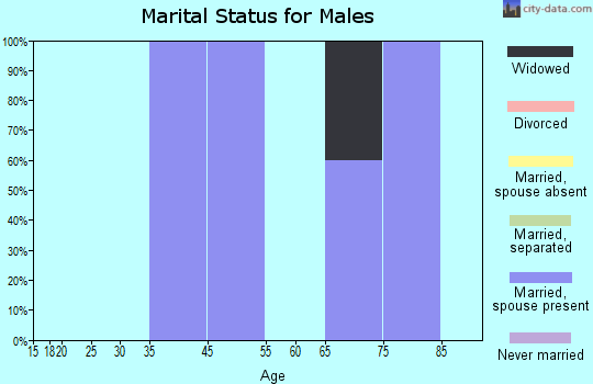 Athol marital status for males