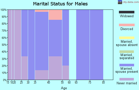 Beattie marital status for males