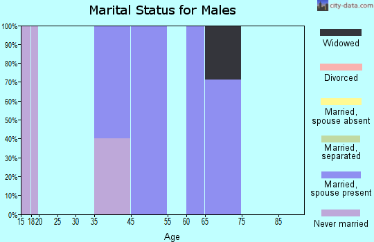 Brownell marital status for males